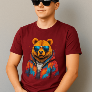 "Chill Bear" Graphic T-Shirt