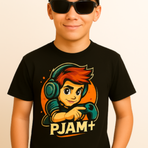 ArhamKnits PJAM+ Gamer Graphic Tee – Play Mode On