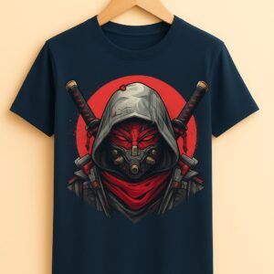 ArhamKnits Ninja Samurai Graphic Tee